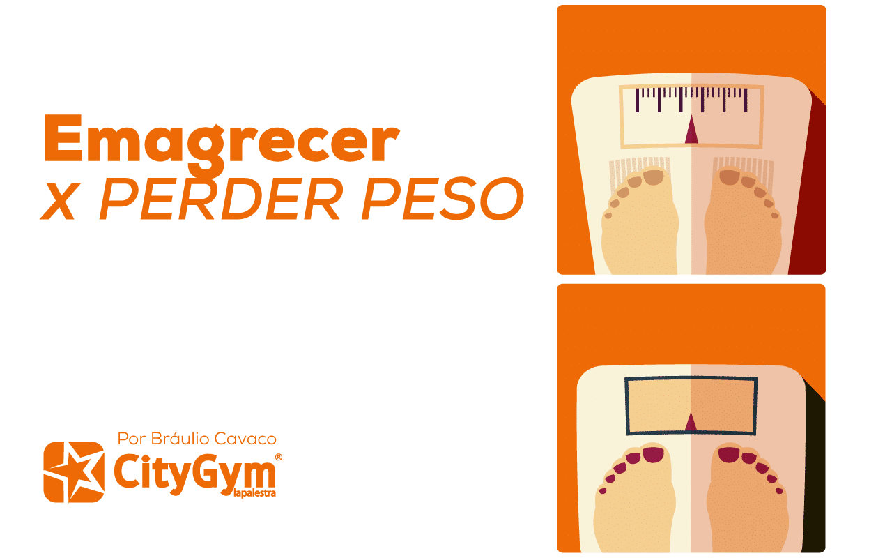 EMAGRECER é diferente de perder peso